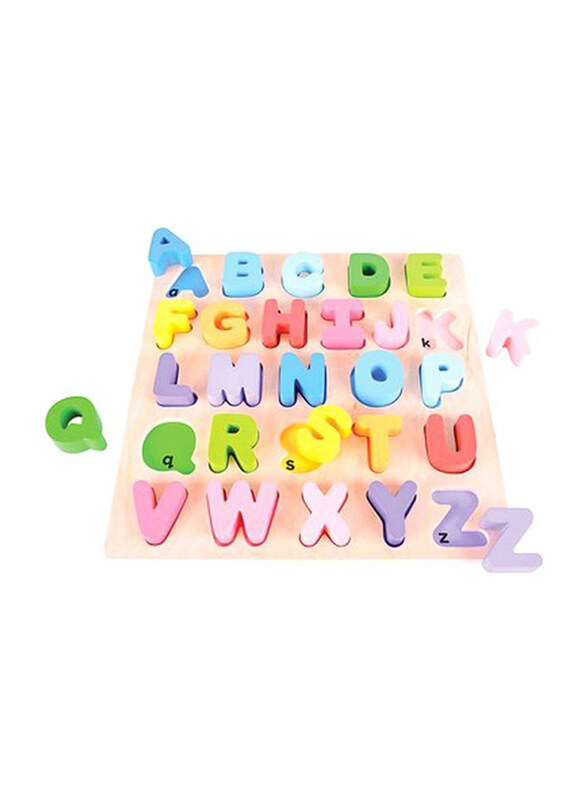 

Bigjigs Toys English Alphabet Puzzle Set, Multicolour