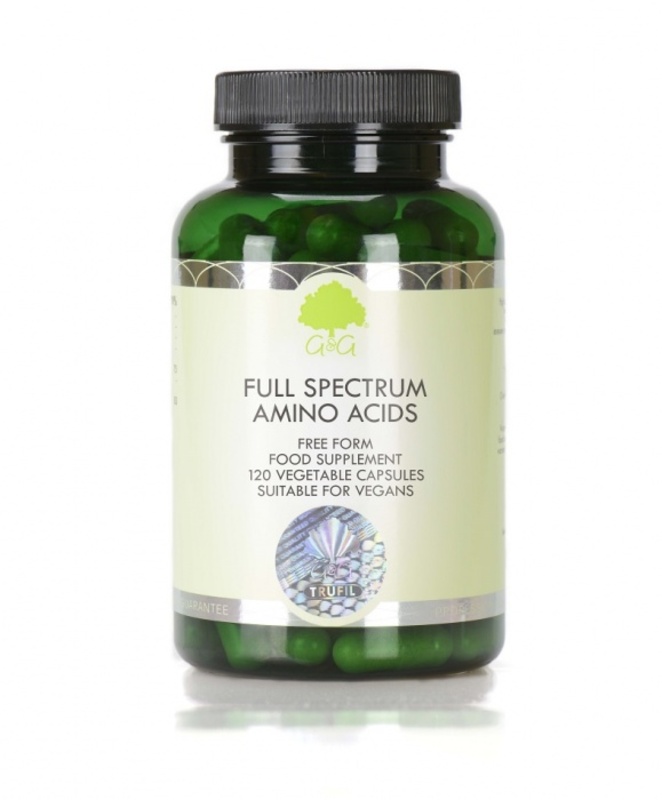 

G&G Full Spectrum Amino Acids Vegan Supplement, 120 Capsules