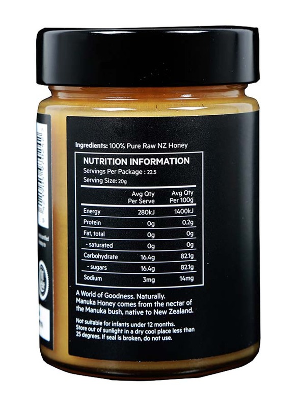 Manuka Wellbeing UMF 10 + MGO 300+ New Zealand's Finest Honey, 450g