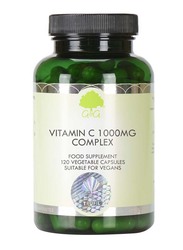 G&G Vitamin C Complex Vegan Supplement, 1000Mg, 120 Capsules