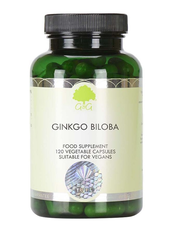 G&G Ginkgo Biloba Vegan Supplement, 400Mg, 120 Capsules
