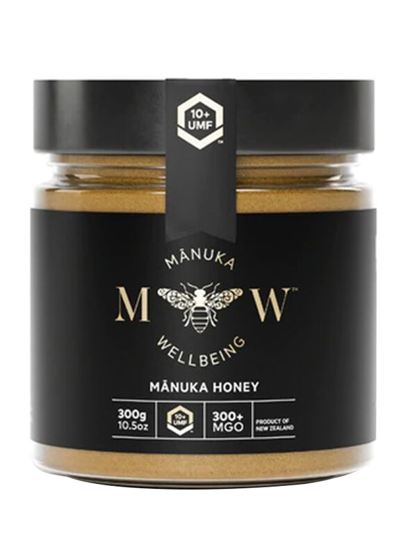 

Manuka Wellbeing UMF 10 + MGO 300+ New Zealand's Finest Honey, 450g
