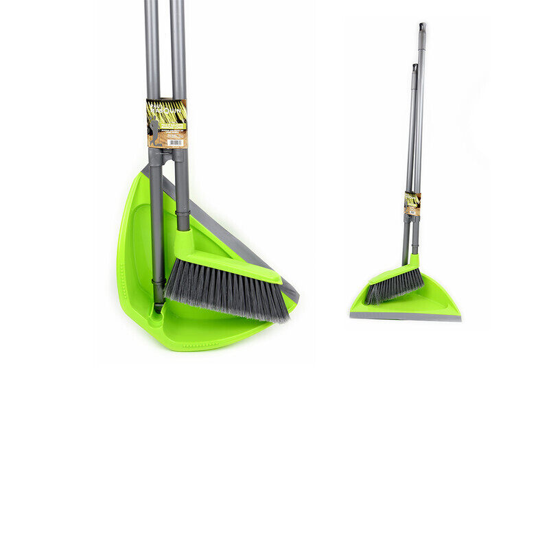 

Paul Masquin Dustpan-and-Brush Set, Long Handle