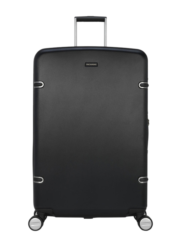 

Ricardo Arris Medium Spinner Trolley Luggage Bag, 25 inch, Black