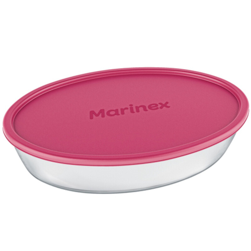 

Marinex Oval Roaster W/plastic lid 2.4L