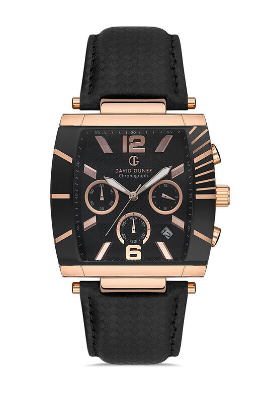 

DAVID GUNER WATCH RG / Black / Black