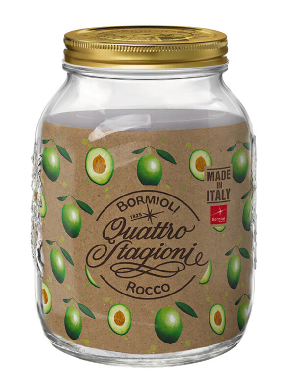 

Bormioli Rocco Quattro Stagioni Vaso Jar without Lid, 3 Litres, Clear