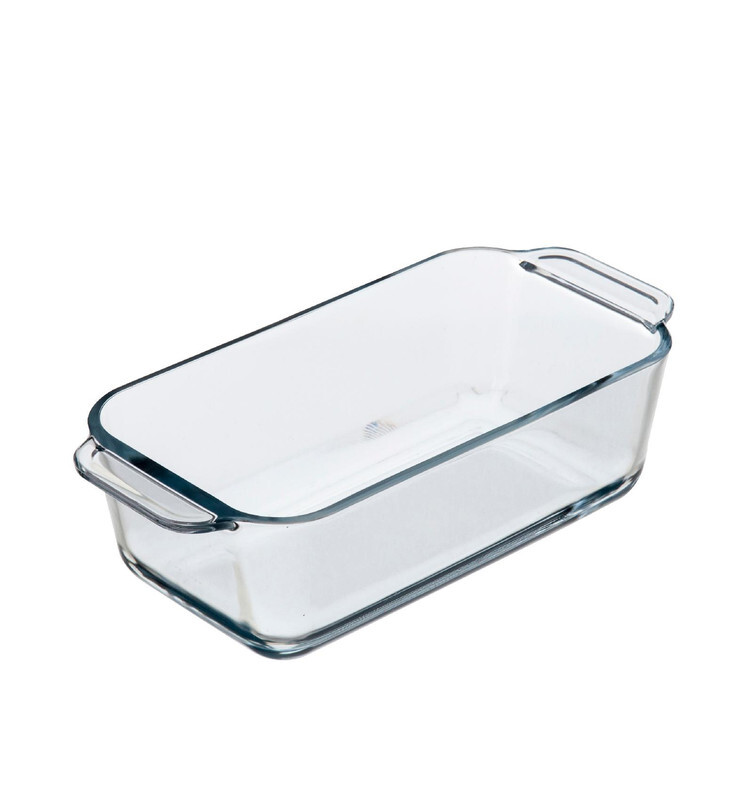 Marinex Rect Loaf Dish w/Transparent Plastic Lid 1.6L