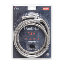 Tatay Metal Shower Hose 1.7 m Dual Flex