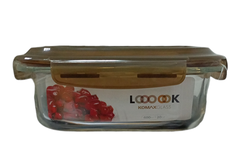 Komax Glass Look Rectangle 600Ml