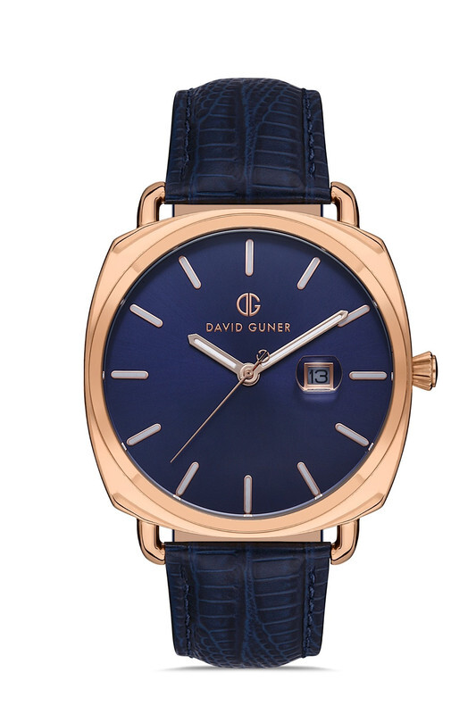 DAVID GUNER WATCH RG Blue / Blue