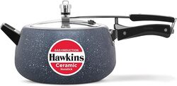 Hawkins Ceramic NS Pressure Cooker 5 Ltr Ind.