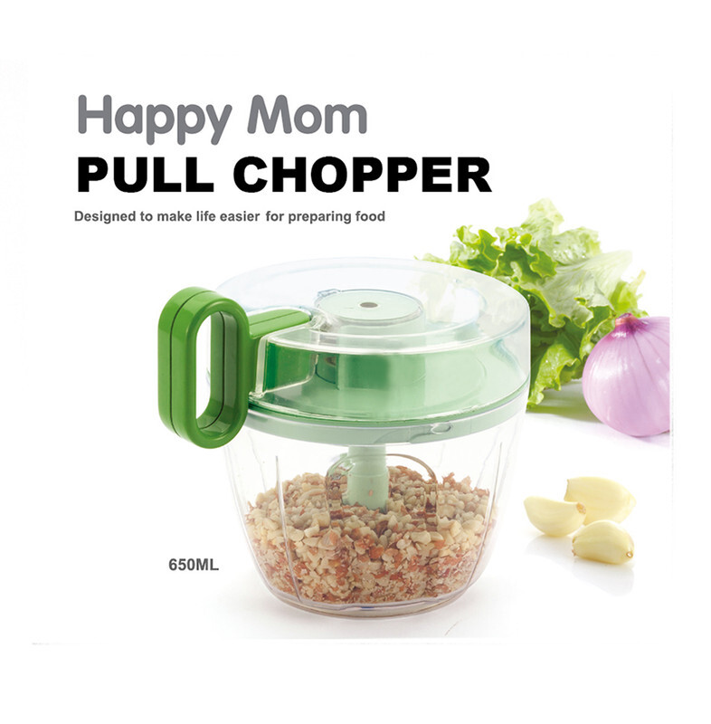 Happy Mom Pull Chopper 650Ml