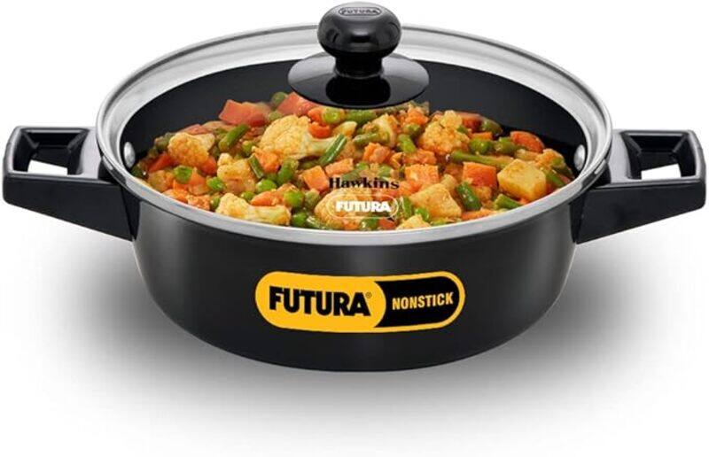 

Hawkins Futura NS Cook N Serve Casserole W/Glass lid 2 Ltr Ind.