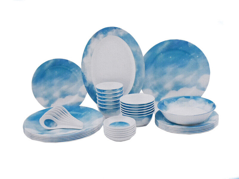 

Hoover Shatta Dinner Set 38pc Nebula Blue