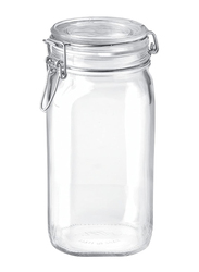 Bormioli Rocco Fido Clip Jar, 1.5 Litres, Clear