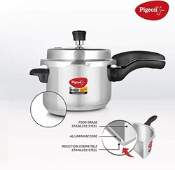 Pigeon Stainless Steel Pressure Cooker 5Lts