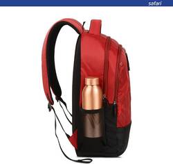 Safari Backpacks GRIT 19" 2 compt Red -USB