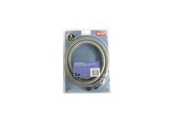 Tatay Reinforced Shower Hose White 2,0 M. Metallic Grey