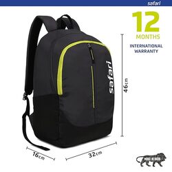 Safari Backpacks SHEILD 19" 2 compt Black