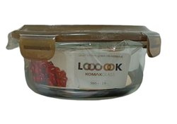 Komax Glass Look Round 560Ml