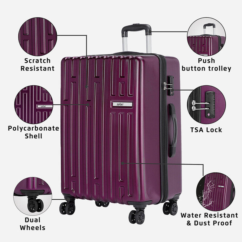 Safari Cargo Neo Dlx 71 4W Magenta Purple