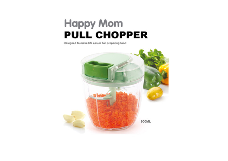 Happy Mom Pull Chopper 900Ml