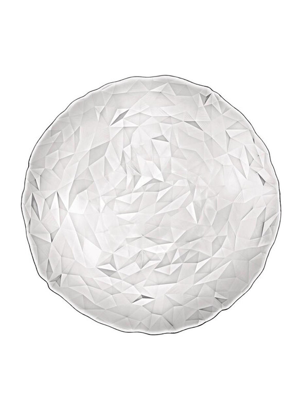 

Bormioli Rocco 33cm Diamond Glass Round Charge Plate, Clear