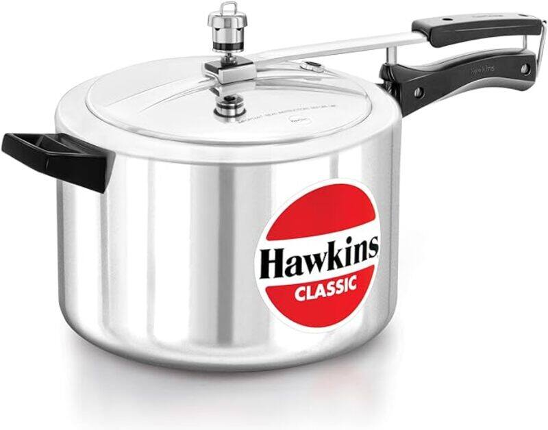 

Hawkins Classic Presure Cooker Wide Body 8 Ltr