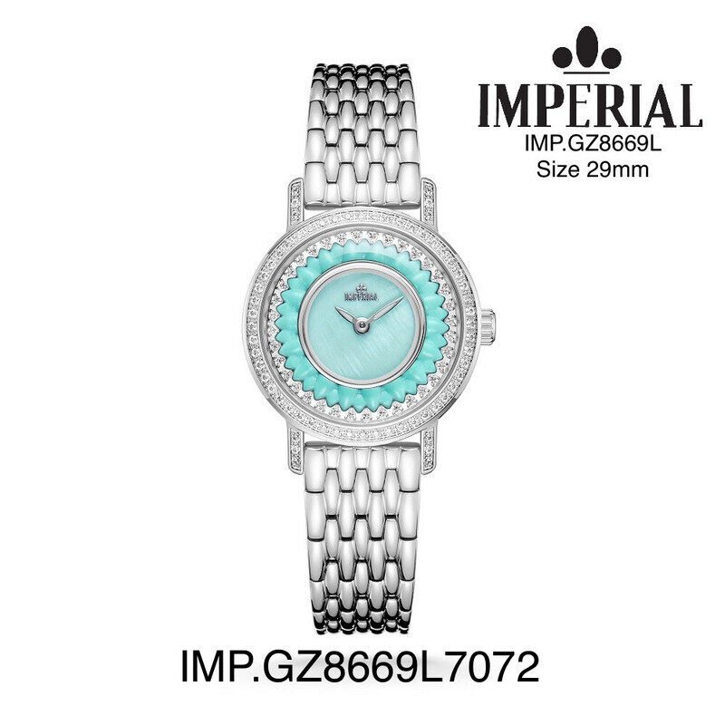 

Imperial Watches Steel Light Blue (T) MOP Dial