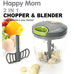 Happy Mom 2 In 1 Chopper & Blender