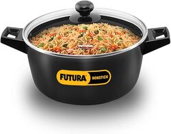 Hawkins Futura NS Cook N Serve Bowl W/Glass lid 4 Ltr