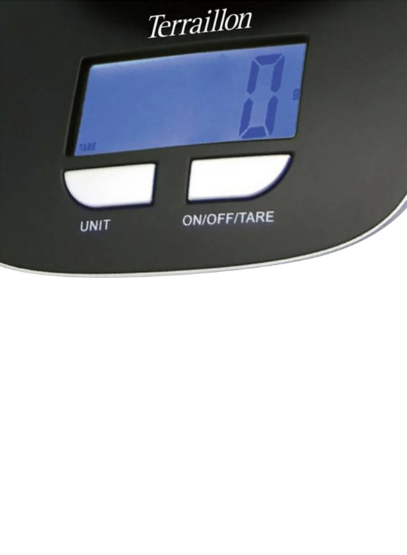 Terraillon Electrical Digital Bowl Scale, 5Kg, Black