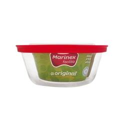 Marinex Round Bowl W/Transparent Plastic Lid 1.2L