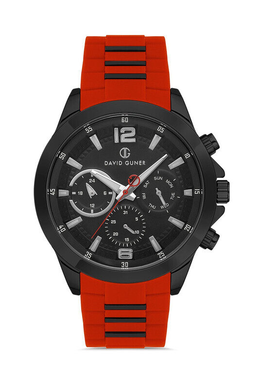 

DAVID GUNER WATCH Black / Black / Red