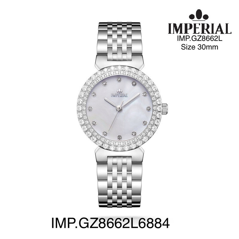 Imperial Watches Steel White MOP Dial