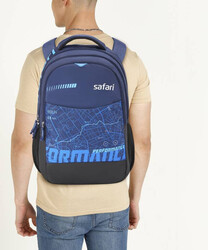 Safari Backpacks JUNO 12 - 19" 3 compt Blue