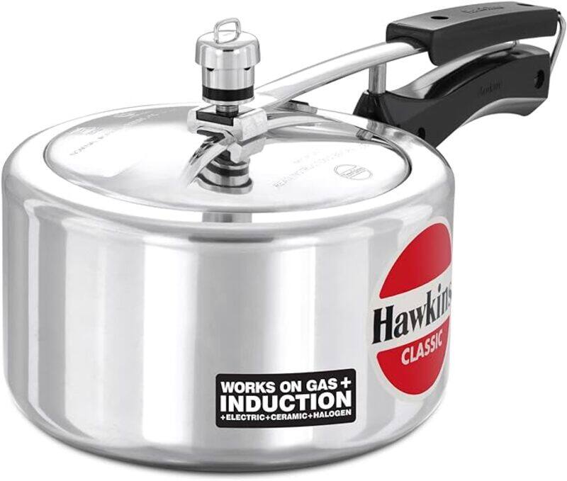 

Hawkins Classic Wide Pressure Cooker 3 Ltr Ind.