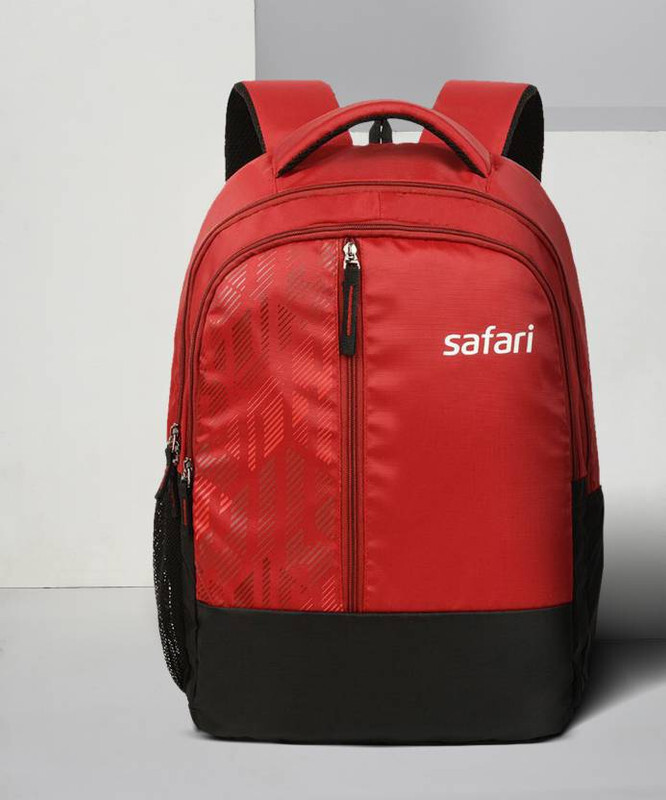 Safari Backpacks GRIT 19" 2 compt Red -USB