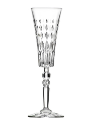 Rcr 160ml 6-Piece Marilyn Flute Champagne Glass Set, Clear