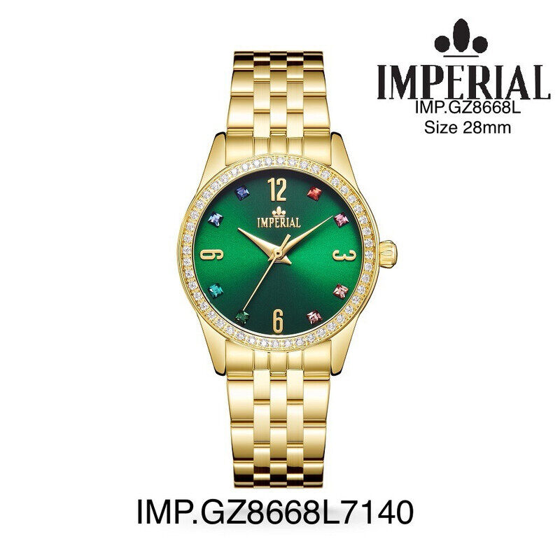 

Imperial Watches Gold Plated Green Dial