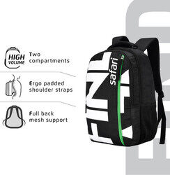 Safari Backpacks FIND 19" 2 compt Black