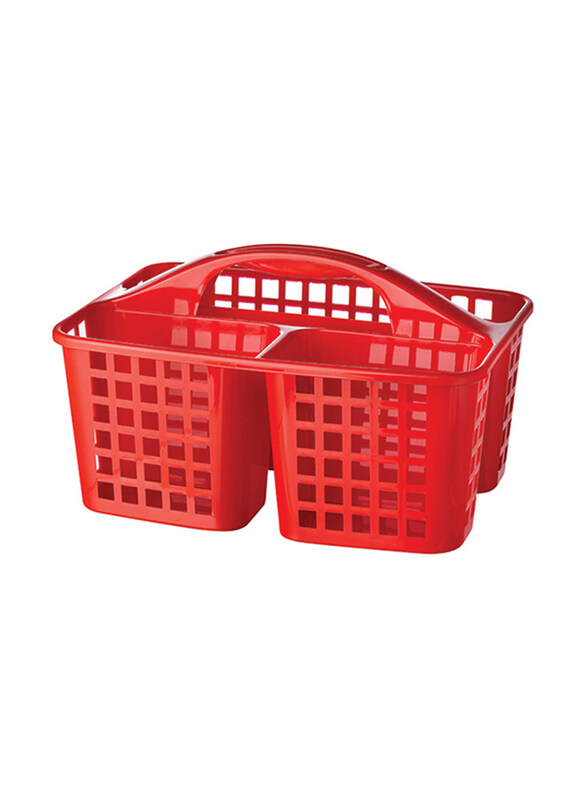 

Gondol Caddy Basket with Handle, Red