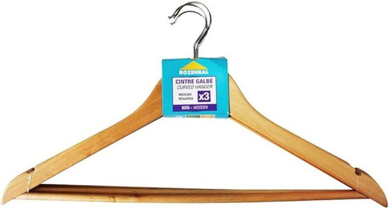 

Rozenbal Wood Hangers Set 3Pc