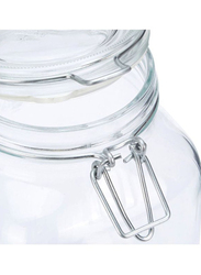 Bormioli Rocco Fido Clip Jar, 2 Litres, Clear