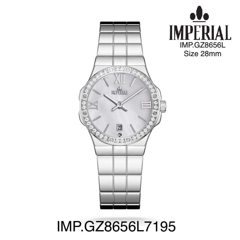 

Imperial Watches Steel White MOP Dial