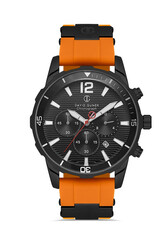 DAVID GUNER WATCH Black / Black / Orange