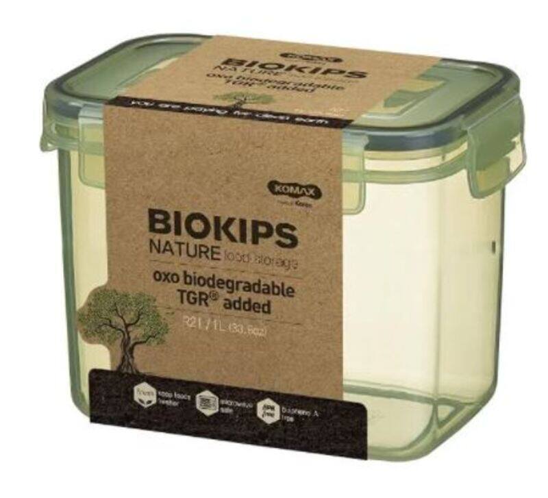 

Komax Biodegradable Rect. Food container R21 (1L/ 33.8oz)