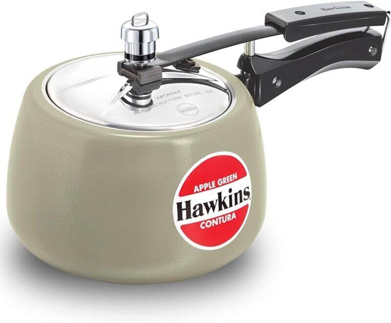 

Hawkins Contura Pressure Cooker (Apple Green) 3 Ltr