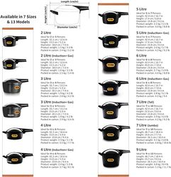 Hawkins Futura Pressure Cooker 6 Ltr Ind.